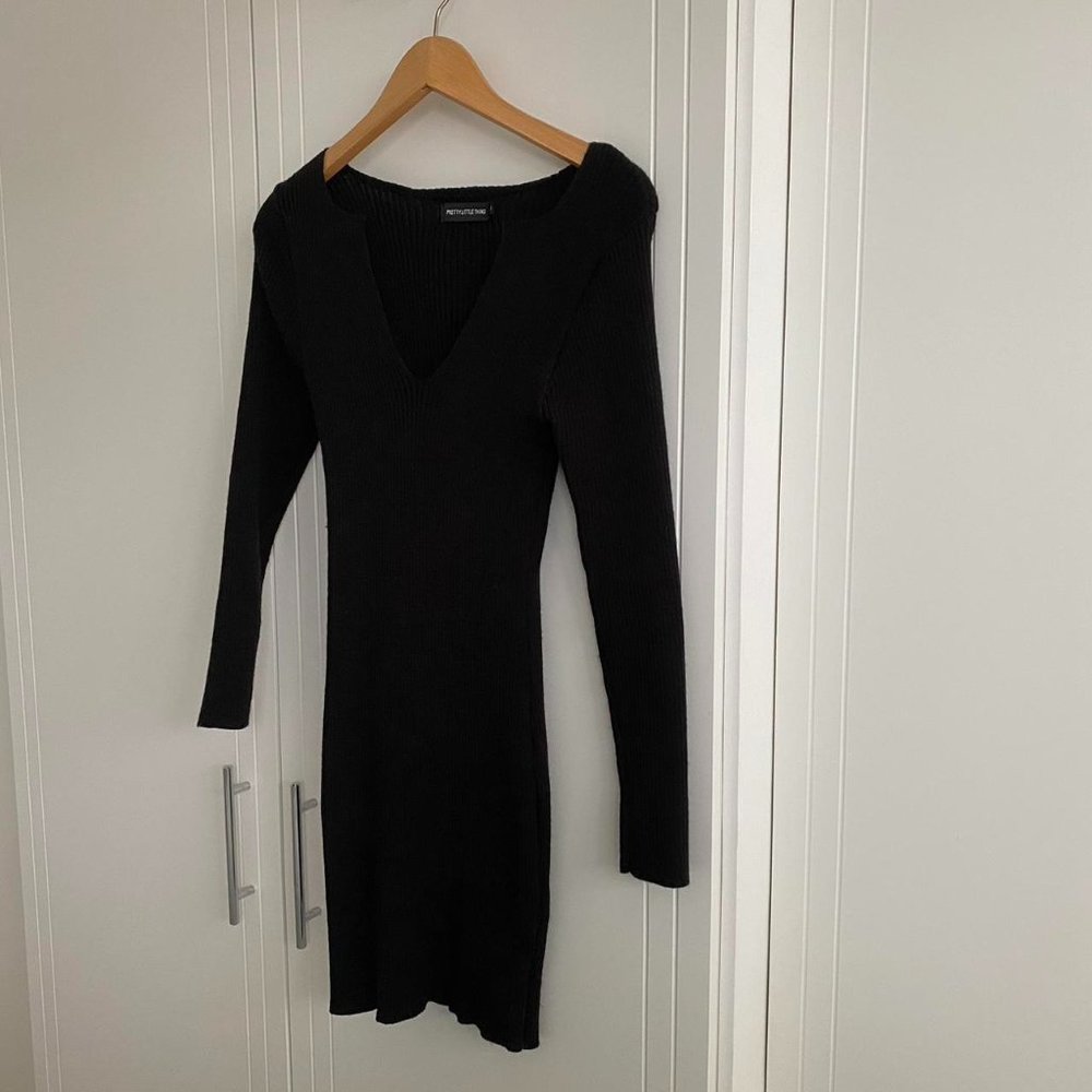 PrettyLittleThing Womens Black Dress